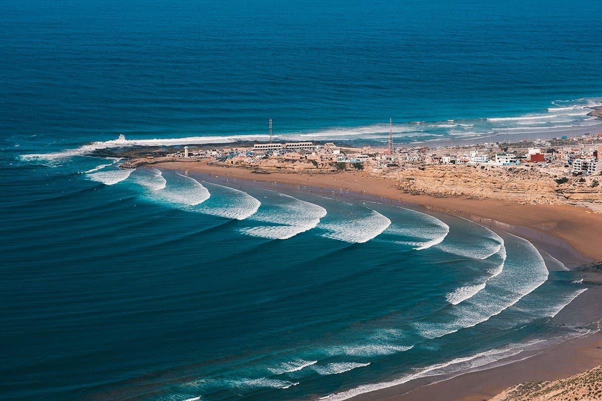 Imsouane Bay surf spot Morocco