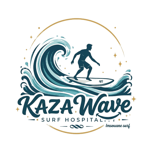 Kaza Wave Surf Camp Logo
