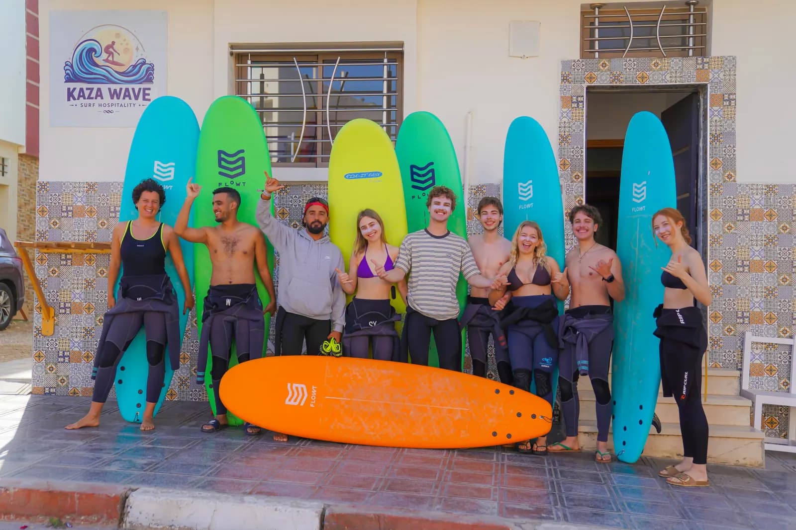 Surf lessons with professional instructor at Imsouane